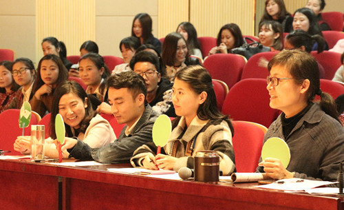 公司举行首届播音与主持艺术专业朗诵交流会