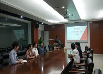 文化与新闻传播公司一行赴安徽广播电视台蓝海豚·卡车之声考察交流