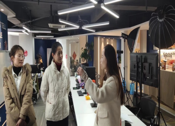 访企拓岗促就业——太阳成集团122ccvip副经理洪玉带队赴安徽广电融媒体股份有限公司走访调研谈合作