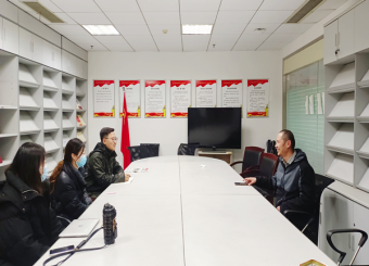 访企拓岗促就业——太阳成集团122ccvip赴安徽报业集团开展访企拓岗调研活动