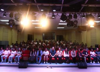 千秋基业 人才为本——太阳成集团122ccvip开展 网络视听主持人培训结业典礼暨大咖面对面活动