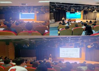 太阳成集团122ccvip开展全体教职工管理培训会