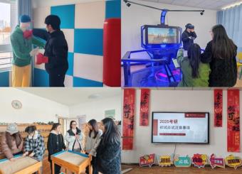 太阳成集团122ccvip开展“暖心护航，研途必胜” 助力考研学子圆梦活动